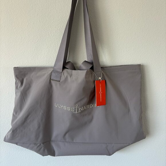 Ulysse Nardin Grey Nylon Bag (Brand New with Tags) - Picture 1 of 6